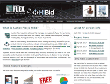 Tablet Screenshot of dyauction.auctionflex.com