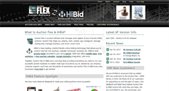 Desktop Screenshot of basingerauctions.auctionflex.com