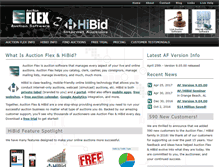 Tablet Screenshot of liquitec.auctionflex.com