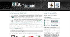 Desktop Screenshot of client.auctionflex.com