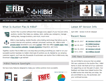 Tablet Screenshot of client.auctionflex.com