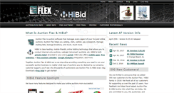 Desktop Screenshot of blackbirdauctions.auctionflex.com